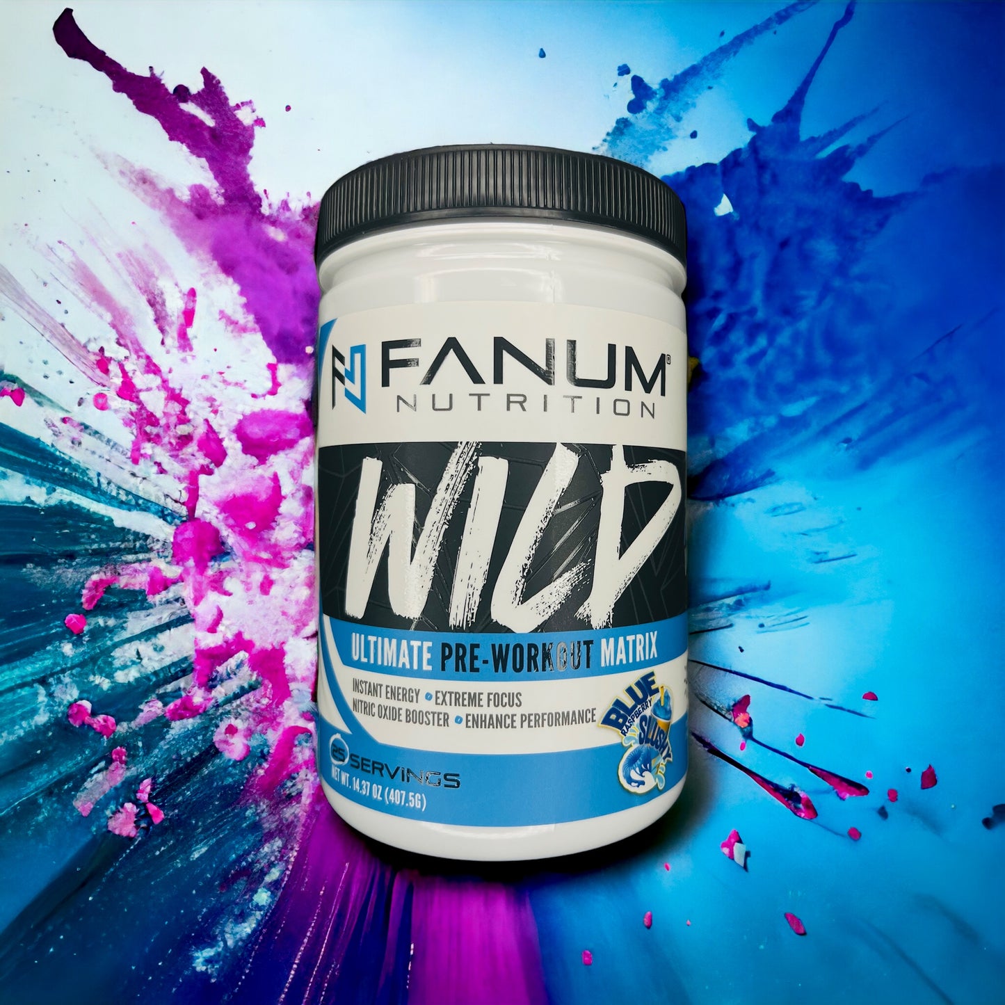 Wild Pre Workout Matrix (Blue Raspberry Slushy)